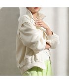 【グリーンパークス/Green Parks】の2WAY ジャガードブルゾン Ivory|ID: prp329100004389318 ipo3291000000032588192