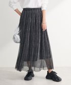 【グリーンパークス/Green Parks】の・ELENCARE DUE ラメプリーツスカート 人気、トレンドファッション・服の通販 founy(ファニー) ファッション Fashion レディースファッション WOMEN スカート Skirt プリーツスカート Pleated Skirts おすすめ Recommend プリーツ Pleats ポケット Pocket モノトーン Monotone 夏 Summer 春 Spring S/S・春夏 Ss・Spring/Summer thumbnail Black|ID: prp329100004389320 ipo3291000000030817914