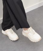 【ブリジット バーキン/Bridget Birkin】の【PARADIS COULEUR】エラスティックシューレーススニーカー 人気、トレンドファッション・服の通販 founy(ファニー) ファッション Fashion レディースファッション WOMEN シンプル Simple スニーカー Sneakers 軽量 Lightweight thumbnail ホワイトコンビ|ID: prp329100004389326 ipo3291000000032186102