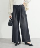 【グリーンパークス/Green Parks】のタックワイドデニムパンツ 人気、トレンドファッション・服の通販 founy(ファニー) ファッション Fashion レディースファッション WOMEN パンツ Pants デニムパンツ Denim Pants NEW・新作・新着・新入荷 New Arrivals おすすめ Recommend デニム Denim ポケット Pocket ワイド Wide 人気 Popularity 夏 Summer 定番 Standard 春 Spring S/S・春夏 Ss・Spring/Summer thumbnail Black|ID: prp329100004389329 ipo3291000000030684076