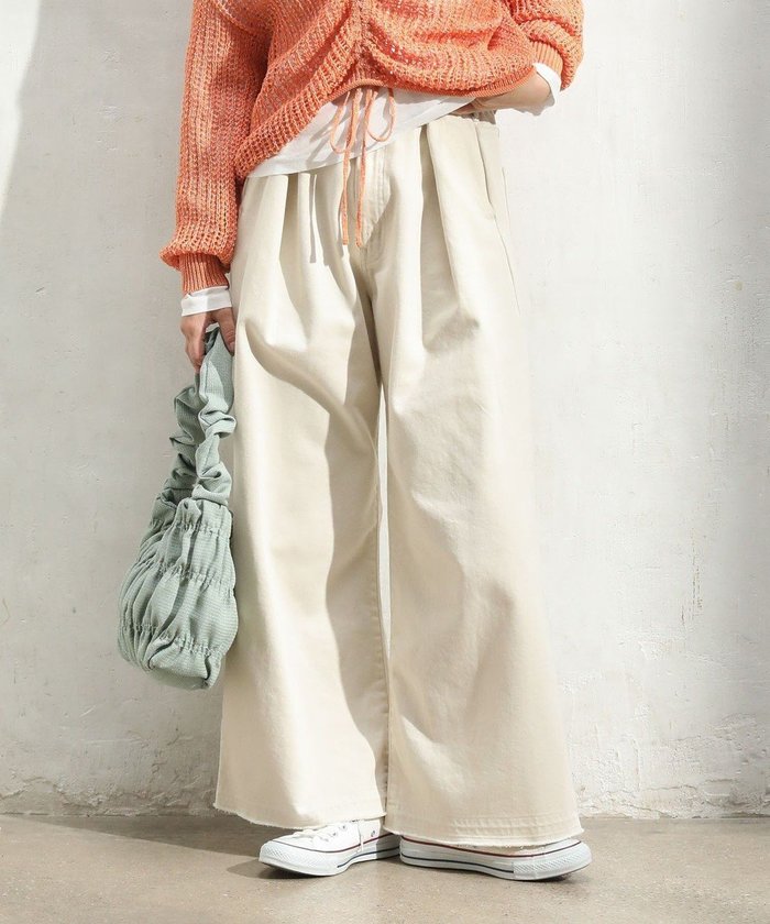 【グリーンパークス/Green Parks】のタックワイドデニムパンツ インテリア・キッズ・メンズ・レディースファッション・服の通販 founy(ファニー) https://founy.com/ ファッション Fashion レディースファッション WOMEN パンツ Pants デニムパンツ Denim Pants おすすめ Recommend デニム Denim ポケット Pocket ワイド Wide 人気 Popularity 夏 Summer 定番 Standard 春 Spring S/S・春夏 Ss・Spring/Summer |ID: prp329100004389329 ipo3291000000031975724