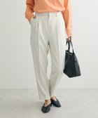 【グリーンパークス/Green Parks】のきれいシルエットウエストFITテーパードパンツ 人気、トレンドファッション・服の通販 founy(ファニー) ファッション Fashion レディースファッション WOMEN パンツ Pants センター Center フィット Fit ベーシック Basic ポケット Pocket 夏 Summer 春 Spring S/S・春夏 Ss・Spring/Summer thumbnail Ecru|ID: prp329100004389332 ipo3291000000030817850