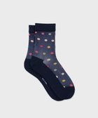 【ポール スミス/Paul Smith】のJem Polka シアー ソックス ネイビー|ID: prp329100004389335 ipo3291000000031916900