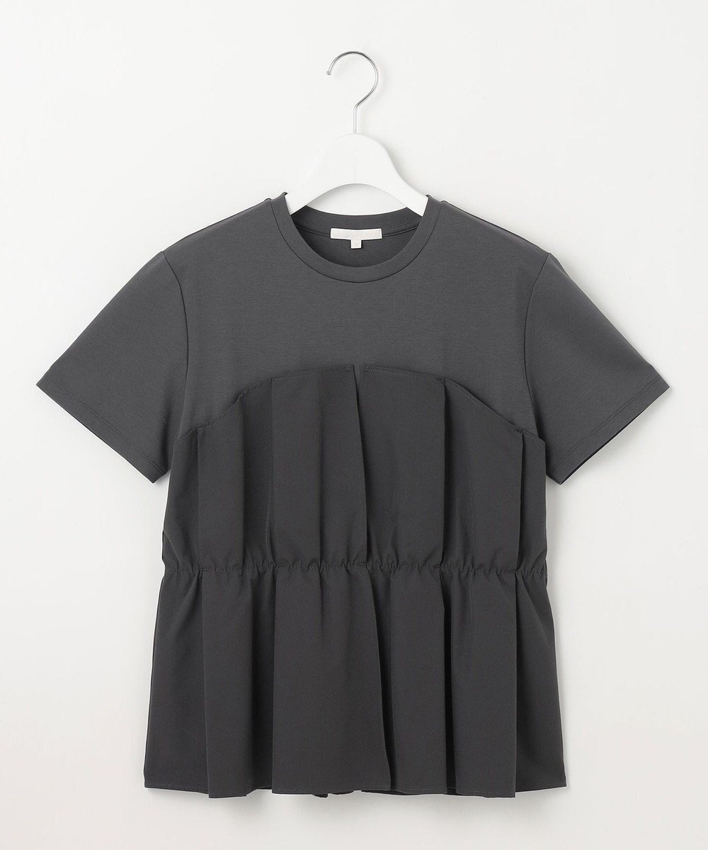 【自由区/JIYU-KU】の【洗える】ビスチェコンビ Tシャツ インテリア・キッズ・メンズ・レディースファッション・服の通販 founy(ファニー) 　ファッション　Fashion　レディースファッション　Fashion for Women　トップス・カットソー　Cut & Sew Tops　シャツ・ブラウス・オフィスカジュアル　Elegant Blouses & Button-Ups　ロングTシャツ・Tシャツ　Longline T-Shirts & Tees　カットソー・ベーシックTシャツ　Cut-and-Sewn Tops / Stretch Tees & Basics　ビスチェ　Bustiers & Corset Tops / Layered Bustier Style　カットソー　Cut and Sewn Top　コンビ　Combo, Combination Style　ストレッチ　Stretch, Stretchy Fabric　トレンド　Trend, Trending Now　ビスチェ　Bustier, Corset Top　吸水　Absorbent, Quick-Dry　夏　Summer　春　Spring　S/S・春夏　SS, Spring/Summer, Warm Season　洗える　Machine Washable　バーント×バーント|ID: prp329100004389343 ipo3291000000033818990