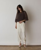 【グレース コンチネンタル/GRACE CONTINENTAL】のチュールプリーツトップ 人気、トレンドファッション・服の通販 founy(ファニー) ファッション Fashion レディースファッション WOMEN トップス・カットソー Tops/Tshirt シャツ/ブラウス Shirts/Blouses おすすめ Recommend オフショルダー Off Shoulder キャミソール Camisole サテン Satin セットアップ Set Up チュール Tulle プリーツ Pleats ロマンティック Romantic 夏 Summer 春 Spring S/S・春夏 Ss・Spring/Summer A/W・秋冬 Aw・Autumn/Winter・Fw・Fall-Winter thumbnail ブラウン|ID: prp329100004389348 ipo3291000000030684161