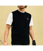 【23区 ゴルフ/23区GOLF / MEN】の【MEN】【ウォッシャブル】ラッセルコンビベスト 人気、トレンドファッション・服の通販 founy(ファニー) ファッション Fashion メンズファッション MEN トップス・カットソー Tops/Tshirt/Men ニット Knit Tops ベスト/ジレ Gilets/Vests ウォッシャブル Washable 春 Spring 軽量 Lightweight シンプル Simple セーター Sweater ダブル Double ベスト Vest メッシュ Mesh ラウンド Round ラッセル Russell S/S・春夏 Ss・Spring/Summer NEW・新作・新着・新入荷 New Arrivals 夏 Summer エレガント 上品 Elegant ゴルフ Golf thumbnail ブラック系|ID: prp329100004391851 ipo3291000000030706496