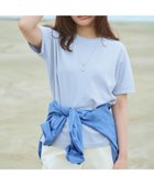 【エニー/ANY】の【新色追加/10色展開/洗濯機可/UVケア/接触冷感】プレミアムベーシック半袖Tシャツ サックス|ID: prp329100004391902 ipo3291000000033451414
