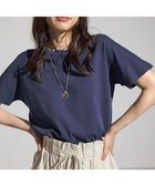【エニー/ANY】の【新色追加/10色展開/洗濯機可/UVケア/接触冷感】プレミアムベーシック半袖Tシャツ ネイビー|ID: prp329100004391902 ipo3291000000033451415