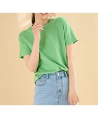 【エニー/ANY】の【新色追加/10色展開】プレミアムベーシック半袖Tシャツ 人気、トレンドファッション・服の通販 founy(ファニー) ファッション Fashion レディースファッション Fashion for Women トップス・カットソー Cut & Sew Tops シャツ・ブラウス・オフィスカジュアル Elegant Blouses & Button-Ups ロングTシャツ・Tシャツ Longline T-Shirts & Tees カットソー・ベーシックTシャツ Cut-and-Sewn Tops / Stretch Tees & Basics インナー Innerwear 春 Spring カットソー Cut and Sewn Top シンプル Simple, Minimal デニム Denim, Jeans Material 定番 Standard, Basic Item 人気 Popular, Best Seller プレミアム Premium, High-End ベーシック Basic, Essential 半袖 Short Sleeve, Half Sleeve S/S・春夏 SS, Spring/Summer, Warm Season おすすめ Recommended / Our Picks 夏 Summer thumbnail グリーン|ID: prp329100004391902 ipo3291000000035565682