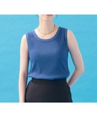 【エニー/ANY】の【新色追加/洗濯機可/UVケア/抗菌防臭】ラウンドタンクトップ ブルー|ID: prp329100004391903 ipo3291000000033569645