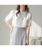 【エニィ スィス/any SiS】の【洗える】サテン プルオーバー オフ|ID: prp329100004391920 ipo3291000000034296127