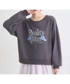 【アースミュージックアンドエコロジー/earth music&ecology】のローズ×ロゴグラフィックスウェット Charcoal Gray|ID: prp329100004391921 ipo3291000000031942551