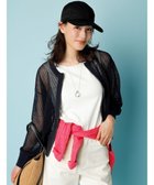 【エニィ スィス/any SiS】の【洗える】メッシュニット ブルゾン 人気、トレンドファッション・服の通販 founy(ファニー) ファッション Fashion レディースファッション WOMEN アウター Coat Outerwear ジャケット Jackets ブルゾン Blouson/Jackets ウォッシャブル Washable ジャケット Jacket トレンド Trend ブルゾン Blouson メッシュ Mesh 夏 Summer NEW・新作・新着・新入荷 New Arrivals 春 Spring S/S・春夏 Ss・Spring/Summer 洗える Washable 羽織 Haori thumbnail ネイビー|ID: prp329100004391939 ipo3291000000031018266