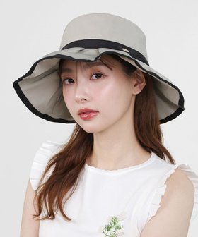 【トッカ/TOCCA】の【UV99%以上カット・吸水速乾・抗菌防臭・洗える・サイズ調整可・強撥水】FRILL RAIN HAT レインハット 人気、トレンドファッション・服の通販 founy(ファニー) ファッション Fashion レディースファッション WOMEN 帽子 Hats アウトドア Outdoor 洗える Washable 吸水 Water Absorption 抗菌 Antibacterial タフタ Taffeta フェミニン Feminine フリル Frills 帽子 Hat メッシュ Mesh ラップ Wrap S/S・春夏 Ss・Spring/Summer 夏 Summer エレガント 上品 Elegant 2025年 2025 2025春夏・S/S Ss,Spring/Summer,2025 |ID:prp329100004391975