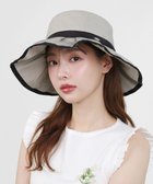 【トッカ/TOCCA】の【UV99%以上カット・吸水速乾・抗菌防臭・洗える・サイズ調整可・強撥水】FRILL RAIN HAT レインハット 人気、トレンドファッション・服の通販 founy(ファニー) ファッション Fashion レディースファッション WOMEN 帽子 Hats アウトドア Outdoor 洗える Washable 吸水 Water Absorption 抗菌 Antibacterial タフタ Taffeta フェミニン Feminine フリル Frills 帽子 Hat メッシュ Mesh ラップ Wrap S/S・春夏 Ss・Spring/Summer 夏 Summer エレガント 上品 Elegant 2025年 2025 2025春夏・S/S Ss,Spring/Summer,2025 thumbnail ベージュ系|ID: prp329100004391975 ipo3291000000031903157