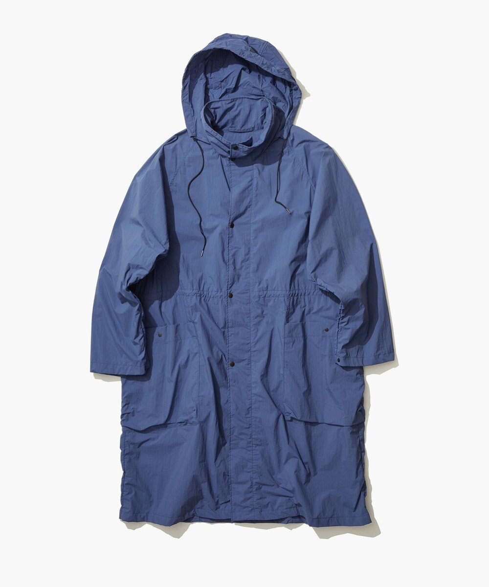 【エイトン/ATON】のTRAVEL NYLON ガスコート インテリア・キッズ・メンズ・レディースファッション・服の通販 founy(ファニー) 　ファッション　Fashion　レディースファッション　WOMEN　アウター　Coat Outerwear　コート　Coats　ジャケット　Jackets　NEW・新作・新着・新入荷　New Arrivals　旅行　Travel　コンパクト　Compact　ジャケット　Jacket　スタンド　Stand　タフタ　Taffeta　ポケット　Pocket　夏　Summer　春　Spring　S/S・春夏　Ss・Spring/Summer　軽量　Lightweight　BLUE|ID: prp329100004392010 ipo3291000000030707468