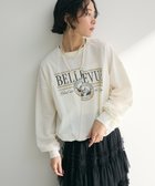 【グリーンパークス/Green Parks】のリメイク風ナイロンドッキングプルオーバー Ecru|ID: prp329100004392021 ipo3291000000032667809
