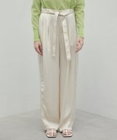 【ベイジ,/BEIGE,】の【洗える】PAWPAW / ウエストリボンタックワイドパンツ 人気、トレンドファッション・服の通販 founy(ファニー) ファッション Fashion レディースファッション WOMEN パンツ Pants ヴィンテージ Vintage 春 Spring 洗える Washable キュプラ Cupra シルク Silk シンプル Simple とろみ Thickness ドレープ Drape リボン Ribbon リラックス Relax ワイド Wide S/S・春夏 Ss・Spring/Summer NEW・新作・新着・新入荷 New Arrivals 夏 Summer エレガント 上品 Elegant ビジネス 仕事 通勤 Business |ID:prp329100004392118