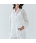 【ベイジ,/BEIGE,】の【洗える】PLUMERIA / コットンシアーバックボウタイブラウス White|ID: prp329100004392120 ipo3291000000032671566
