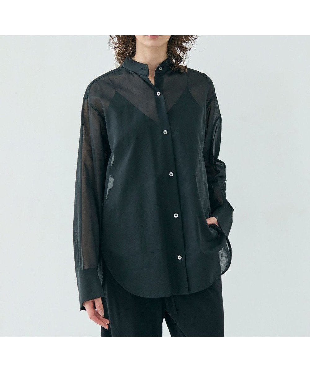 【ベイジ,/BEIGE,】の【洗える】PLUMERIA / コットンシアーバックボウタイブラウス インテリア・キッズ・メンズ・レディースファッション・服の通販 founy(ファニー) 　ファッション　Fashion　レディースファッション　Ladies' Fashion Online　トップス・カットソー　Tops/Tshirt　シャツ/ブラウス　Shirts/Blouses　エアリー　Airy　シアー　Sheer　センター　Center　マニッシュ　Mannish　ワイド　Wide　エレガント 上品　Elegant　再入荷　Restock/Back In Stock/Re Arrival　夏　Summer　春　Spring　S/S・春夏　Ss・Spring/Summer　洗える　Washable　ビジネス 仕事 通勤　Business　Black|ID: prp329100004392120 ipo3291000000032671570