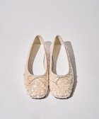 【アメリカンホリック/AMERICAN HOLIC】のグリッターパンプス Beige|ID: prp329100004392171 ipo3291000000032401520