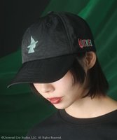 【グリーンパークス/Green Parks】のWICKED アイコン刺繍キャップ 人気、トレンドファッション・服の通販 founy(ファニー) ファッション Fashion レディースファッション WOMEN 帽子 Hats NEW・新作・新着・新入荷 New Arrivals キャップ Cap キャラクター Character モチーフ Motif ロング Long 帽子 Hat |ID:prp329100004392200