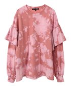 【グリーンパークス/Green Parks】の・SUGAR SPOON ブリーチラッフルプルオーバ 人気、トレンドファッション・服の通販 founy(ファニー) ファッション Fashion レディースファッション Ladies' Fashion Online トップス・カットソー Tops/Tshirt シャツ/ブラウス Shirts/Blouses ロング / Tシャツ T-Shirts カットソー Cut and Sewn おすすめ Recommend カットソー Cut And Sew ショルダー Shoulder フェミニン Feminine ブリーチ Bleach ポケット Pocket 夏 Summer 春 Spring S/S・春夏 Ss・Spring/Summer thumbnail Pink|ID: prp329100004392229 ipo3291000000032426722