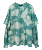 【グリーンパークス/Green Parks】の・SUGAR SPOON ブリーチラッフルプルオーバ 人気、トレンドファッション・服の通販 founy(ファニー) ファッション Fashion レディースファッション Ladies' Fashion Online トップス・カットソー Tops/Tshirt シャツ/ブラウス Shirts/Blouses ロング / Tシャツ T-Shirts カットソー Cut and Sewn おすすめ Recommend カットソー Cut And Sew ショルダー Shoulder フェミニン Feminine ブリーチ Bleach ポケット Pocket 夏 Summer 春 Spring S/S・春夏 Ss・Spring/Summer thumbnail Green|ID: prp329100004392229 ipo3291000000032426723