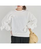 【グリーンパークス/Green Parks】の・SUGAR SPOON リボンスウェット Off White|ID: prp329100004392237 ipo3291000000032570106