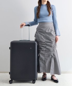 【エースバッグズアンドラゲッジ/ACE BAGS & LUGGAGE】のHaNT ココント スーツケース 75L 05515 ハント 人気、トレンドファッション・服の通販 founy(ファニー) ファッション Fashion レディースファッション WOMEN スーツ Suits シルバー Silver スタンダード Standard プリント Print ポケット Pocket メタル Metal メッシュ Mesh 再入荷 Restock/Back In Stock/Re Arrival おすすめ Recommend 旅行 Travel スーツケース キャリーケース Suitcase |ID:prp329100004393719