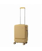 【エースバッグズアンドラゲッジ/ACE BAGS & LUGGAGE】のHaNT ココント スーツケース 34L 機内持込 フロントポケット付 05513 ハント キャンドル・イエロー|ID:prp329100004393721