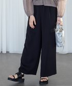 【エニィ スィス/any SiS】の【撥水・接触冷感・UVカット】コンフォートイージー ワイドパンツ ブラック|ID: prp329100004393743 ipo3291000000034296073