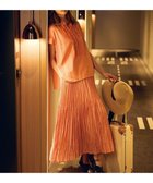 【自由区/JIYU-KU】の【SHIHOさん着用・接触冷感・洗える】ハンドワッシャープリーツ スカート 人気、トレンドファッション・服の通販 founy(ファニー) ファッション Fashion レディースファッション Fashion for Women スカート Skirts プリーツスカート / 上品フェミニンスタイル Pleated Skirts ティアード Tiered, Tiered Style フェミニン Feminine, Girly ブライト Bright, Shiny プリーツ Pleats, Pleated 夏 Summer 旅行 Travel 春 Spring S/S・春夏 SS, Spring/Summer, Warm Season 洗える Machine Washable thumbnail オレンジ|ID: prp329100004393746 ipo3291000000033452625