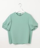 【自由区/JIYU-KU】の【SHIHOさんコラボ・洗える】バックサテンジョーゼット ブラウス 人気、トレンドファッション・服の通販 founy(ファニー) ファッション Fashion レディースファッション Fashion for Women トップス・カットソー Cut & Sew Tops シャツ・ブラウス・オフィスカジュアル Elegant Blouses & Button-Ups 春 Spring 洗える Machine Washable コラボ Collaboration, Collab サテン Satin, Glossy Fabric スリーブ Sleeve, Long Sleeve / Short Sleeve セットアップ Set-Up, Coordinated Outfit ボックス Boxy, Box Shape ボトム Bottoms, Lower Wear ワイド Wide, Wide Fit S/S・春夏 SS, Spring/Summer, Warm Season 夏 Summer エレガント 上品 Elegant thumbnail フロスティグリーン|ID: prp329100004393751 ipo3291000000033833284