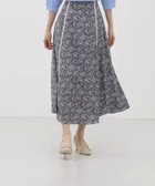 【エニィ スィス/any SiS】の【洗える】ラインポイントフラワー スカート ブルー系|ID: prp329100004393824 ipo3291000000034296100