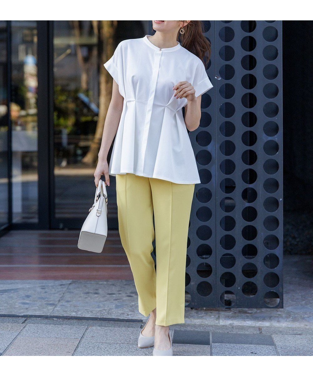 【エニィ スィス/any SiS】の【撥水・接触冷感・UVカット】コンフォートイージー テーパードパンツ インテリア・キッズ・メンズ・レディースファッション・服の通販 founy(ファニー)  ファッション Fashion レディースファッション Fashion for Women パンツ Pants & Trousers イエロー Yellow オレンジ Orange 春 Spring 秋 Autumn ギャザー Gathered, Ruffled シンプル Simple, Minimal ジャケット Jacket, Outerwear ストレッチ Stretch, Stretchy Fabric スリット Slit, Slit Detail スリーブ Sleeve, Long Sleeve / Short Sleeve セットアップ Set-Up, Coordinated Outfit センター Center, Center Line チュニック Tunic, Long Top バランス Balance, Style Balance フロント Front, Front Design ベーシック Basic, Essential ポケット Pocket, Pocket Detail ロング Long, Long-Length ワイド Wide, Wide Fit S/S・春夏 SS, Spring/Summer, Warm Season おすすめ Recommended / Our Picks 夏 Summer 新作・新入荷 New Arrivals / New In ビジネス 仕事 通勤 Business / Work / Commuting イエロー|ID: prp329100004393827 ipo3291000000034296103