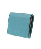 【ゲンテン/genten】のピア ボックス2つ折り財布 ブルーグリーン|ID: prp329100004393889 ipo3291000000031965829