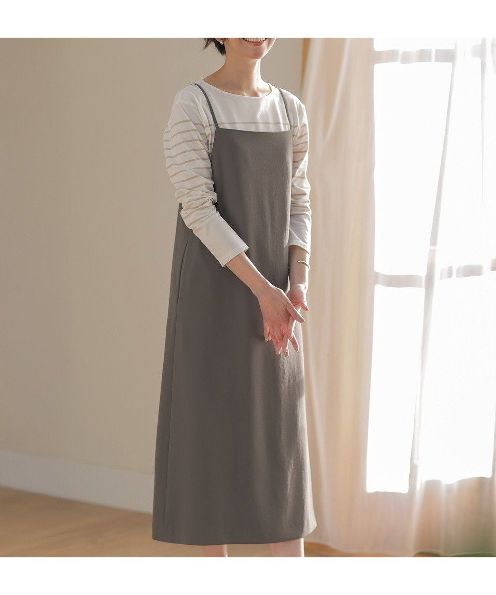 【ジェイ プレス/J.PRESS】の【洗える】バックサテンジョーゼット キャミワンピース 人気、トレンドファッション・服の通販 founy(ファニー) 　ファッション　Fashion　レディースファッション　WOMEN　ワンピース　Dress　キャミワンピース　No Sleeve Dresses　インナー　Inner　キャミワンピース　Cami Dress　サテン　Satin　ストレッチ　Stretch　フェミニン　Feminine　ペチコート　Petticoat　ラップ　Wrap　ワッシャー　Washer　エレガント 上品　Elegant　夏　Summer　春　Spring　S/S・春夏　Ss・Spring/Summer　洗える　Washable　 other-1|ID: prp329100004393896 ipo3291000000031965251