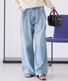 【アメリカンホリック/AMERICAN HOLIC】のタックワイドデニム Light Indigo|ID: prp329100004393983 ipo3291000000031855630