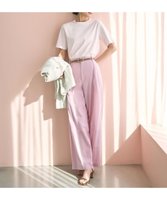 【アンフィーロ 自由区/UNFILO】のシアーワイドパンツ 人気、トレンドファッション・服の通販 founy(ファニー) ファッション Fashion レディースファッション WOMEN パンツ Pants NEW・新作・新着・新入荷 New Arrivals おすすめ Recommend ジャケット Jacket トレンド Trend マニッシュ Mannish ワイド Wide 夏 Summer 春 Spring S/S・春夏 Ss・Spring/Summer |ID:prp329100004395077