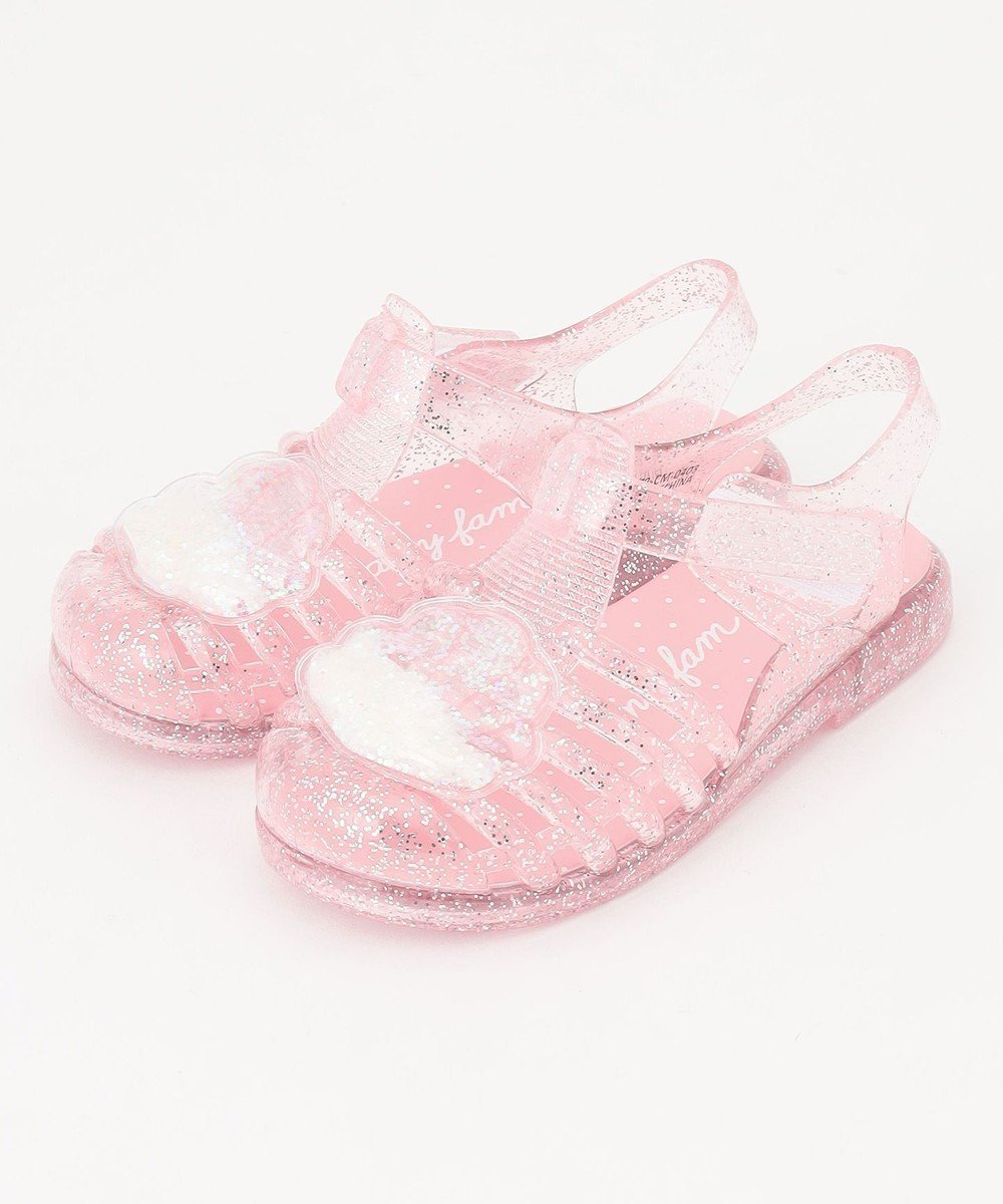 【エニファム/any FAM / KIDS】のシャラシャラ グルカ サンダル インテリア・キッズ・メンズ・レディースファッション・服の通販 founy(ファニー) 　ファッション　Fashion　キッズファッション　KIDS Children’s Clothing　サンダル　Sandals　モチーフ　Motif　再入荷　Restock/Back In Stock/Re Arrival　夏　Summer　春　Spring　S/S・春夏　Ss・Spring/Summer　楽ちん　Easy　水着　Swimsuit　ピンク|ID: prp329100004397973 ipo3291000000032633504