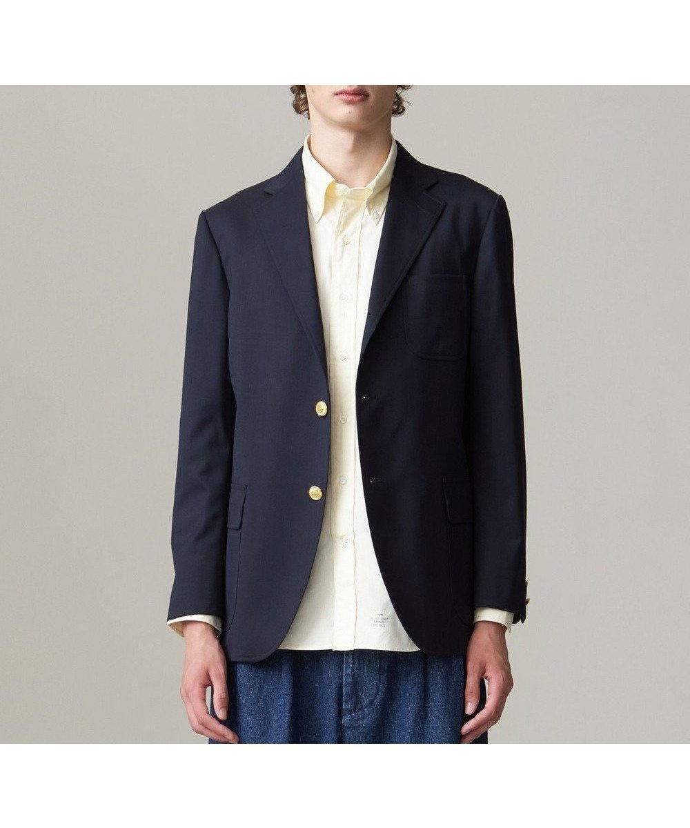 【ジェイ プレス/J.PRESS / MEN】の【 1st BLAZER】TWメリノウールライトギャバ 3B / 背抜き 人気、トレンドファッション・服の通販 founy(ファニー) 　ファッション　Fashion　メンズファッション　MEN　アウター　Coats Outerwear/Men　テーラードジャケット　Tailored Jackets　キャップ　Cap　今季　This Season　ショルダー　Shoulder　ジャケット　Jacket　ストレッチ　Stretch　パイピング　Piping　パッチ　Patch　フラップ　Flap　ボックス　Box　A/W・秋冬　Aw・Autumn/Winter・Fw・Fall-Winter　S/S・春夏　Ss・Spring/Summer　夏　Summer　 other-1|ID: prp329100004398016 ipo3291000000030866096