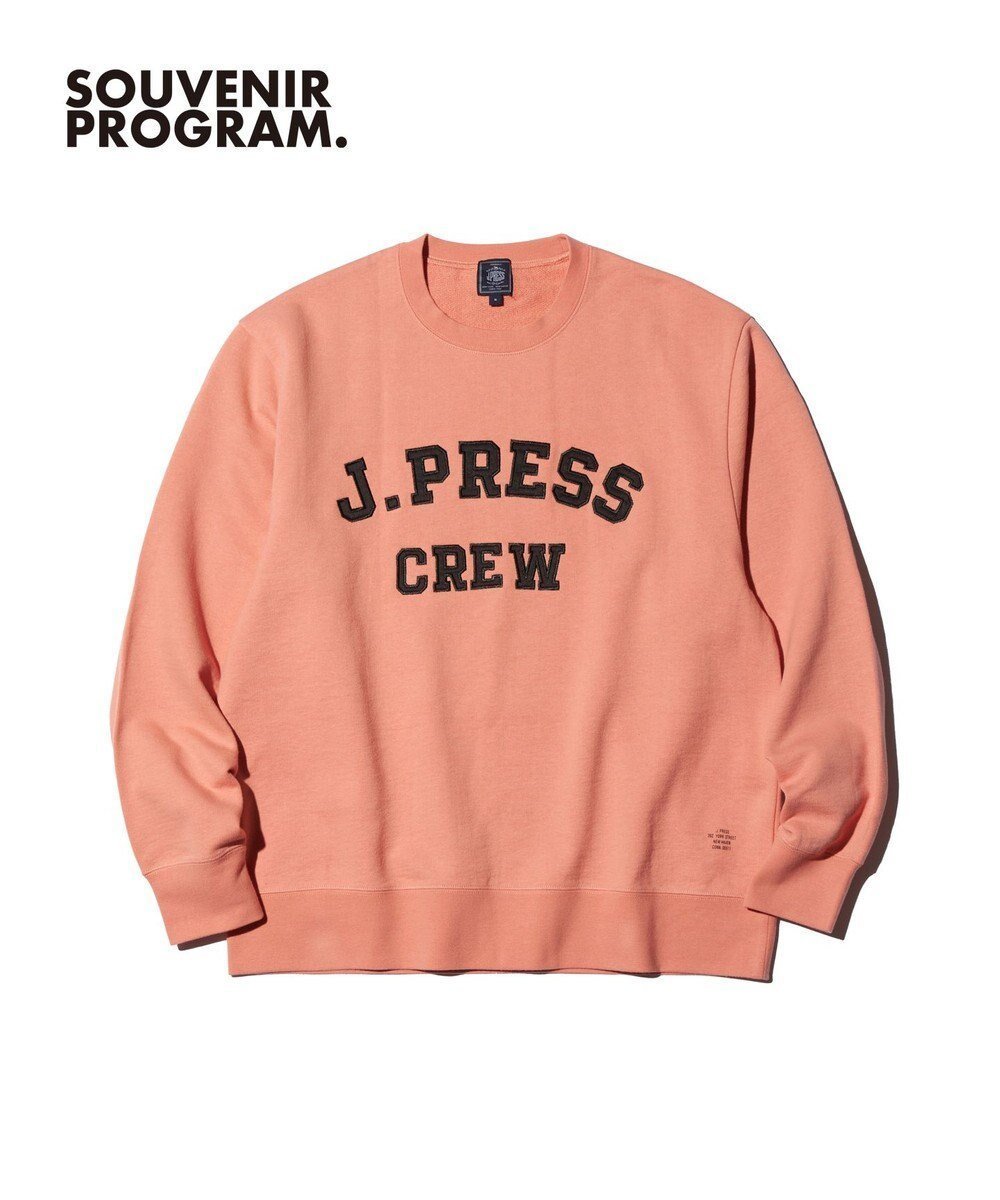 【ジェイ プレス/J.PRESS / MEN】の【J.PRESS ORIGINALS】Supima Recycle French Terry Fabric Logo Sweat Shirt インテリア・キッズ・メンズ・レディースファッション・服の通販 founy(ファニー) 　ファッション　Fashion　レディースファッション　WOMEN　トップス・カットソー　Tops/Tshirt　シャツ/ブラウス　Shirts/Blouses　パーカ　Sweats　ロング / Tシャツ　T-Shirts　スウェット　Sweat　カットソー　Cut and Sewn　アメリカン　American　カットソー　Cut And Sew　クラシック　Classic　ジャージ　Jersey　スウェット　Sweat　スポーツ　Sports　スーピマ　Supima　トレンド　Trend　パーカー　Hoodie　フォルム　Form　リラックス　Relax　A/W・秋冬　Aw・Autumn/Winter・Fw・Fall-Winter　S/S・春夏　Ss・Spring/Summer　夏　Summer　ライトオレンジ系|ID: prp329100004398025 ipo3291000000031658104