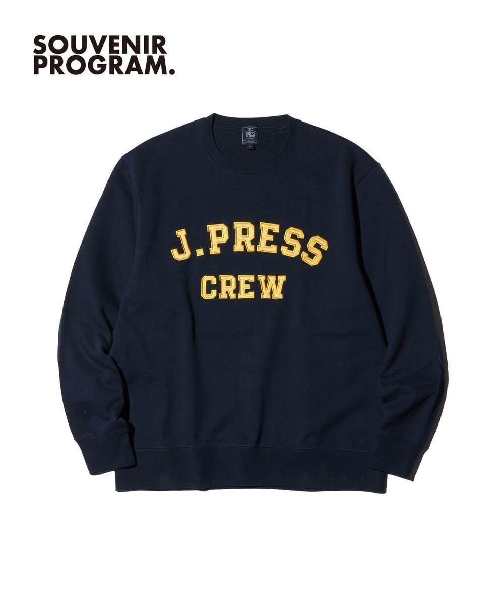 【ジェイ プレス/J.PRESS / MEN】の【J.PRESS ORIGINALS】Supima Recycle French Terry Fabric Logo Sweat Shirt インテリア・キッズ・メンズ・レディースファッション・服の通販 founy(ファニー) 　ファッション　Fashion　レディースファッション　WOMEN　トップス・カットソー　Tops/Tshirt　シャツ/ブラウス　Shirts/Blouses　パーカ　Sweats　ロング / Tシャツ　T-Shirts　スウェット　Sweat　カットソー　Cut and Sewn　アメリカン　American　カットソー　Cut And Sew　クラシック　Classic　ジャージ　Jersey　スウェット　Sweat　スポーツ　Sports　スーピマ　Supima　トレンド　Trend　パーカー　Hoodie　フォルム　Form　リラックス　Relax　A/W・秋冬　Aw・Autumn/Winter・Fw・Fall-Winter　S/S・春夏　Ss・Spring/Summer　夏　Summer　ネイビー系|ID: prp329100004398025 ipo3291000000031658106