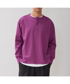 【アンフィーロ/UNFILO / MEN】のコットン ヘンリーネックTEE 人気、トレンドファッション・服の通販 founy(ファニー) ファッション Fashion メンズファッション MEN トップス・カットソー Tops/Tshirt/Men シャツ Shirts カットソー Cut And Sew A/W・秋冬 Aw・Autumn/Winter・Fw・Fall-Winter |ID:prp329100004398028