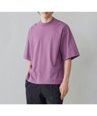 【アンフィーロ/UNFILO / MEN】の【接触冷感/吸水速乾/抗菌防臭/UVケア】ビューティーフォルム 半袖TEE 24年春夏商品 パープル|ID: prp329100004398055 ipo3291000000032550248