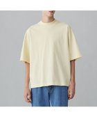 【アンフィーロ/UNFILO / MEN】の【接触冷感/吸水速乾/抗菌防臭/UVケア】ビューティーフォルム 半袖TEE 24年春夏商品 クリームイエロー|ID: prp329100004398055 ipo3291000000032550251