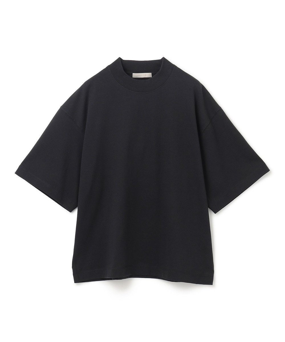 【アンフィーロ/UNFILO / MEN】の【接触冷感/吸水速乾/抗菌防臭/UVケア】ビューティーフォルム 半袖TEE 24年春夏商品 インテリア・キッズ・メンズ・レディースファッション・服の通販 founy(ファニー) 　ファッション　Fashion　メンズファッション　Fashion for Men　トップス・カットソー　Cut & Sew Tops　メンズシャツ　Shirts　インナー　Innerwear　春　Spring　カットソー　Cut and Sewn Top　吸水　Absorbent, Quick-Dry　抗菌　Antibacterial, Bacteria-Resistant　ジャケット　Jacket, Outerwear　長袖　Long Sleeve, Full Sleeve　フォルム　Silhouette, Form　半袖　Short Sleeve, Half Sleeve　ワイド　Wide, Wide Fit　S/S・春夏　SS, Spring/Summer, Warm Season　夏　Summer　ブラック|ID: prp329100004398055 ipo3291000000032550254