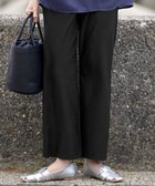 【ティアクラッセ/Tiaclasse】の【日本製・洗える・ストレッチ】エアシルキーワイドパンツ ブラック|ID: prp329100004398144 ipo3291000000032552392