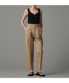 【アンクレイヴ/uncrave】の【撥水・花粉防止・洗濯機洗い可】クリアツイル テーパードパンツ(uncrave STANDARD) ベージュ|ID: prp329100004398154 ipo3291000000034274234